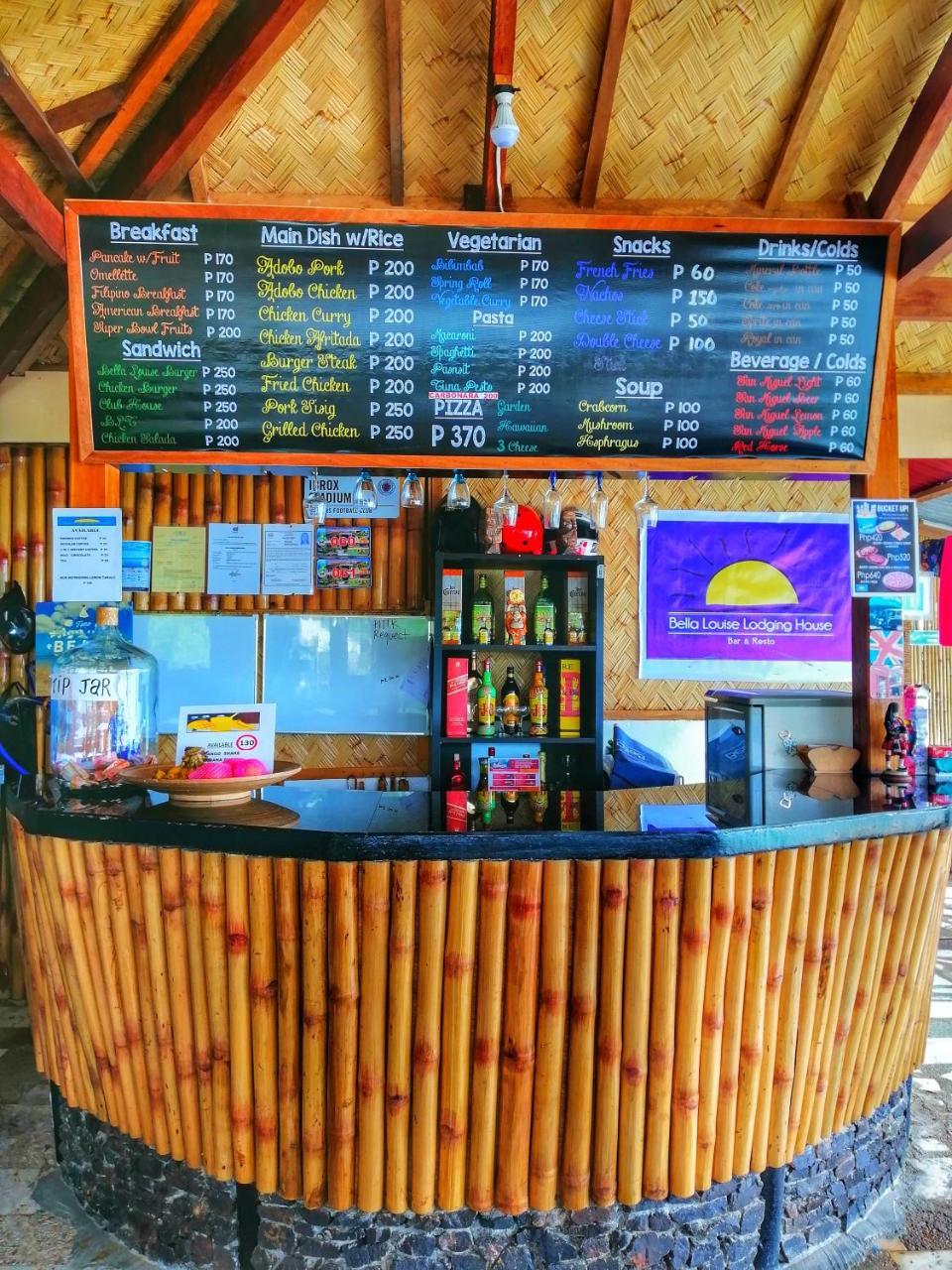 Bella Louise Lodging House Bar And Resto バスアンガ エクステリア 写真